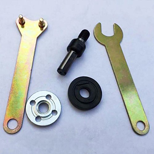 gazechimp Novo Broca Elétrica Moedor De Ângulo Variável Conversor Rod 5pcs Set