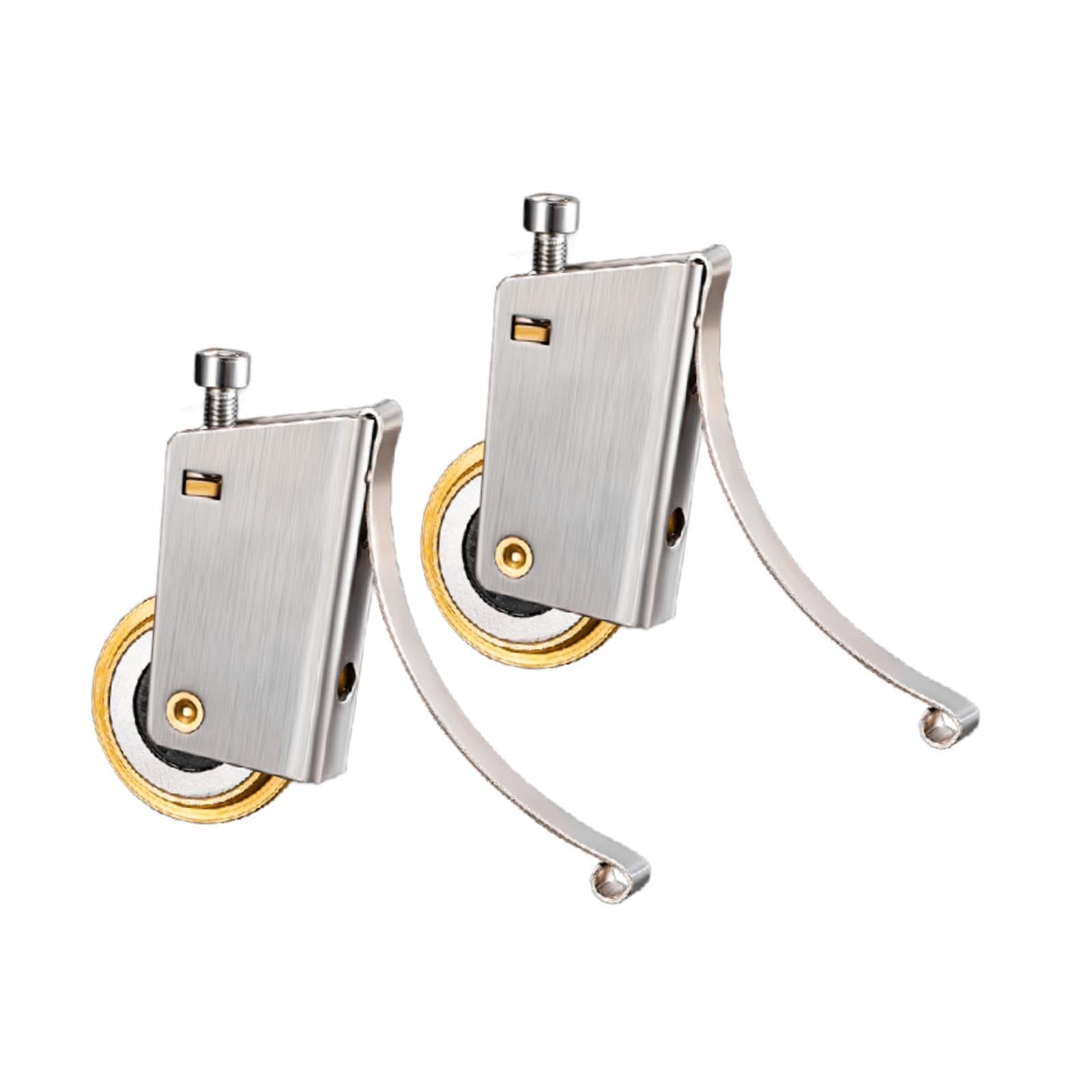THE STYLE SUTRA 2 Pieces Sliding Screen Door Tandem Roller Sturdy Easily Install Replacement Single Convex Wheel-image-40