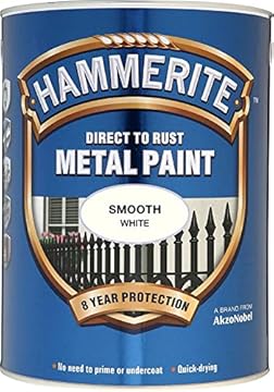 Hammerite HAM6720204 2.5L Smooth Metal Paint - White