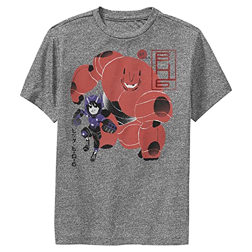 T-Shirt Garçon Disney Big Hero 6 en coton doux et confortable pour enfant
