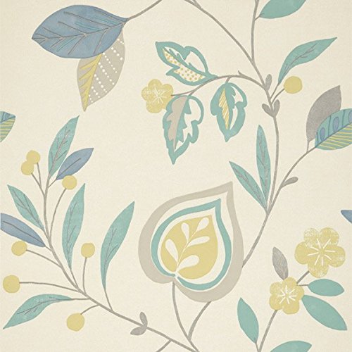 Preisvergleich Produktbild iLiv Adara Halskette Flexo Tapeten, Indigo