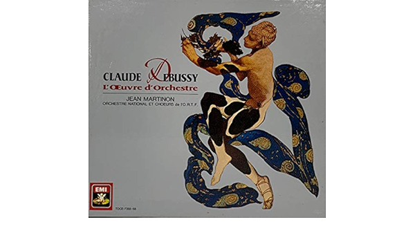【売約済】マルティノン／ドビュッシー：管弦楽名曲集 売約済】マルティノン／ドビュッシー：管弦楽名曲集
