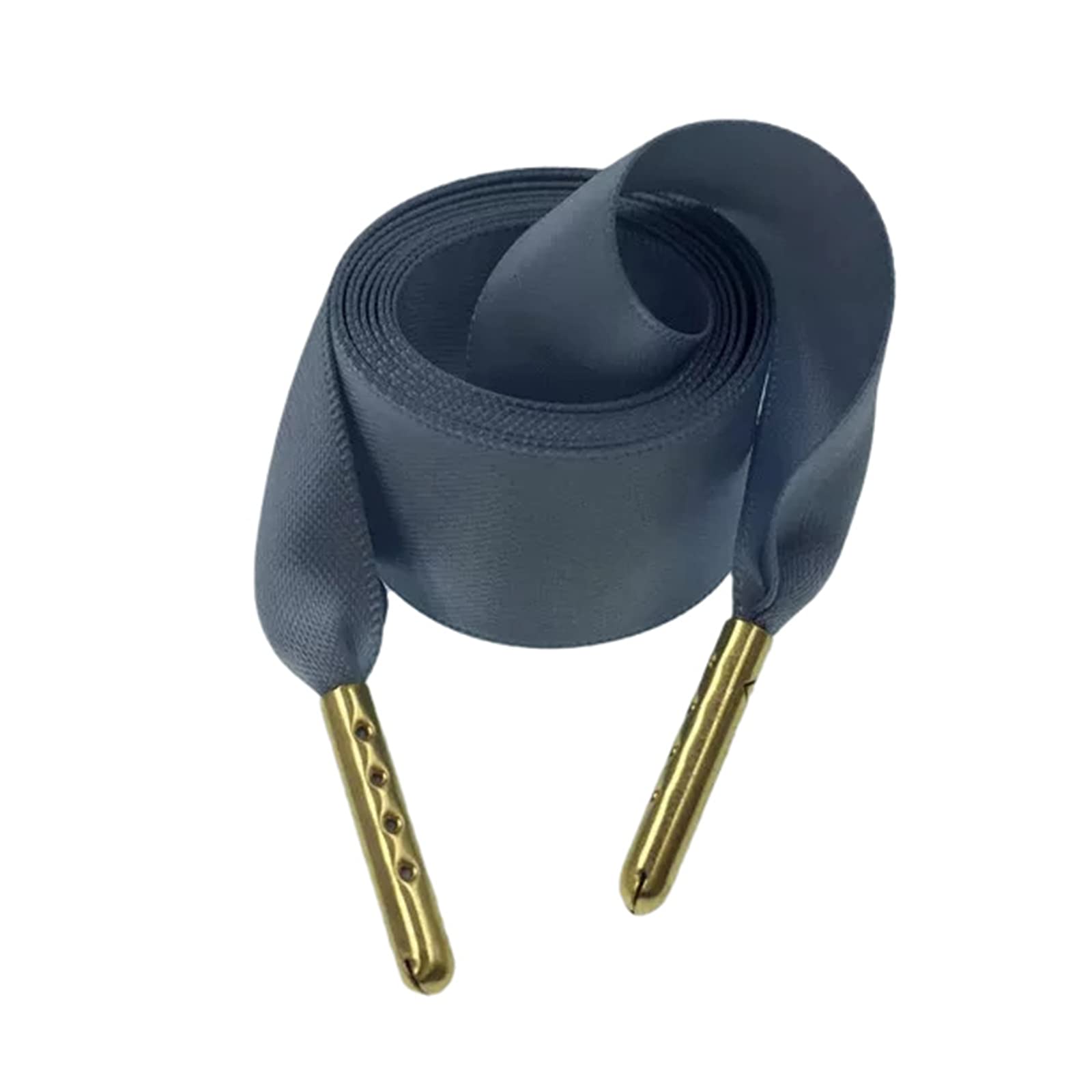 Lacci da scarpe piatti, Lacci elastici for scarpe da ginnastica, scarpe casual, larghezza 2,22 cm, 70-180 cm, poliestere multicolore(Blue,120)