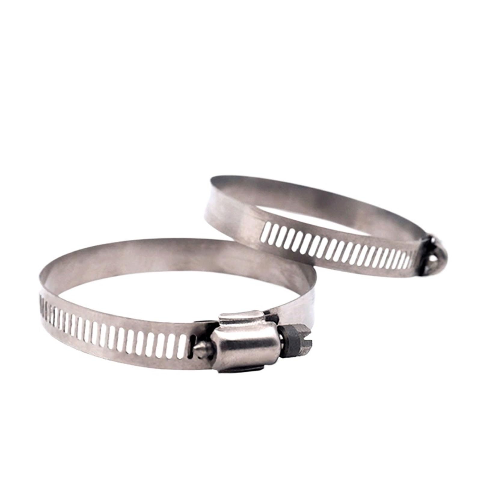 Taronix One Color Stainless Steel Pipe Clamp Rust Proof Clamp,Adjustable Hose Clamps(27-51Mm -5 Pieces)