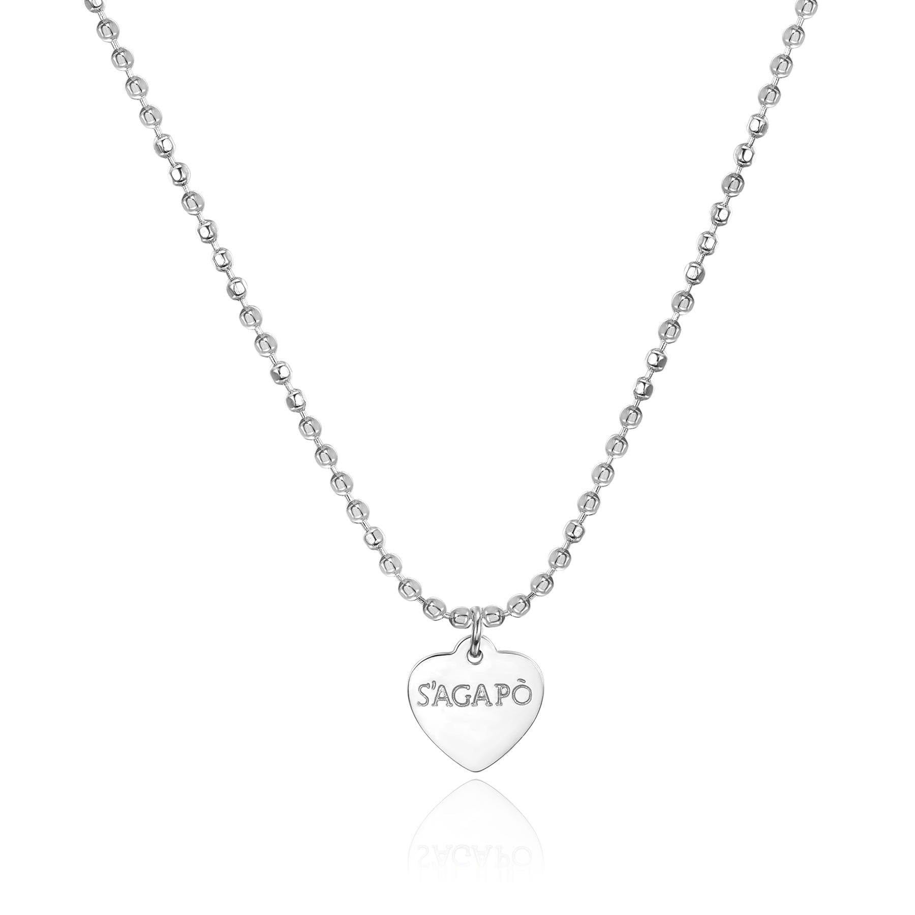 Sagapo 2 collane donna gioielli Cuore SHAC40 Sagapò