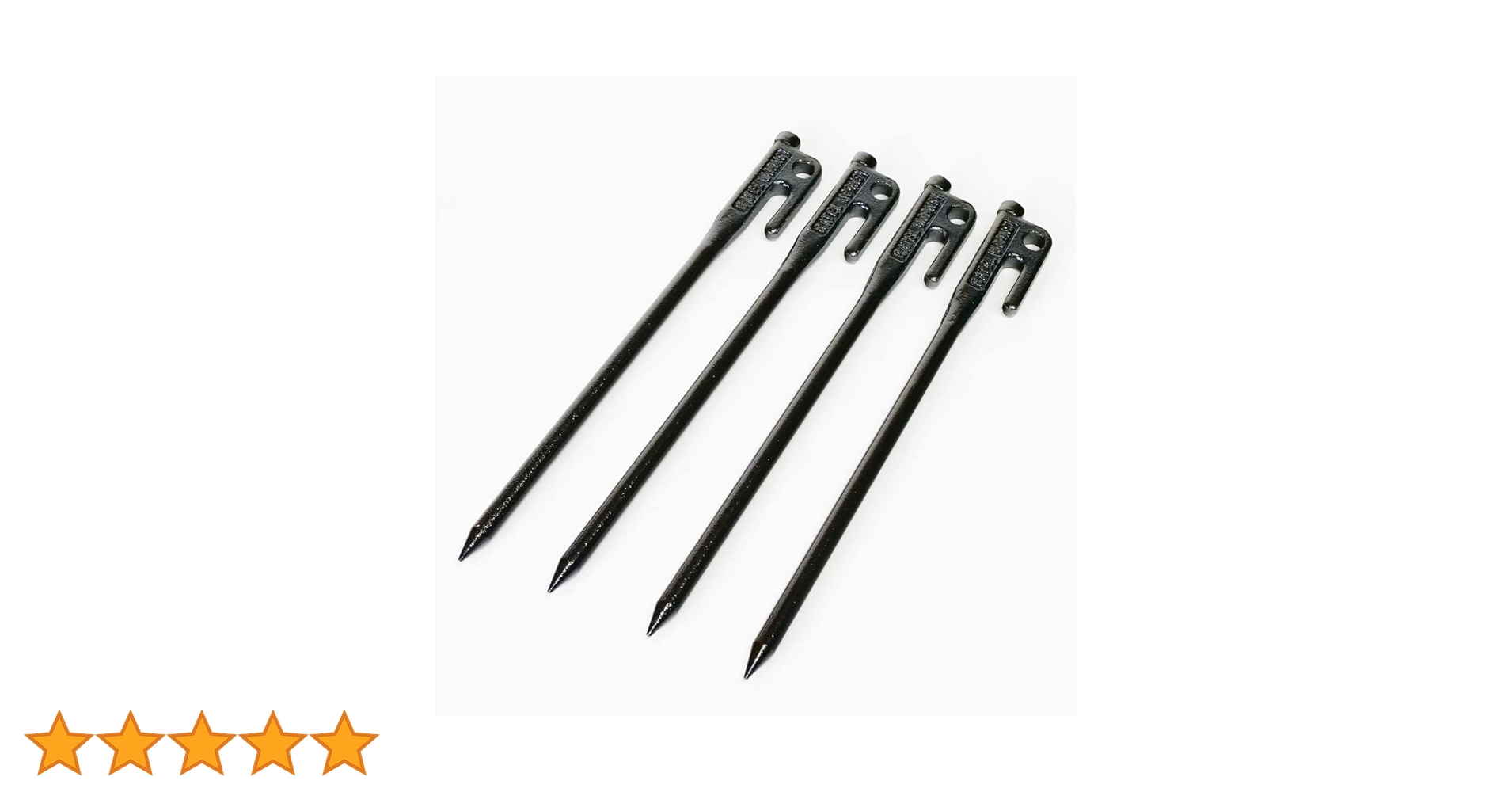 Amazon.co.jp: peg 鍛造ペグ25cm 4本セット RATELWORKS ラーテル