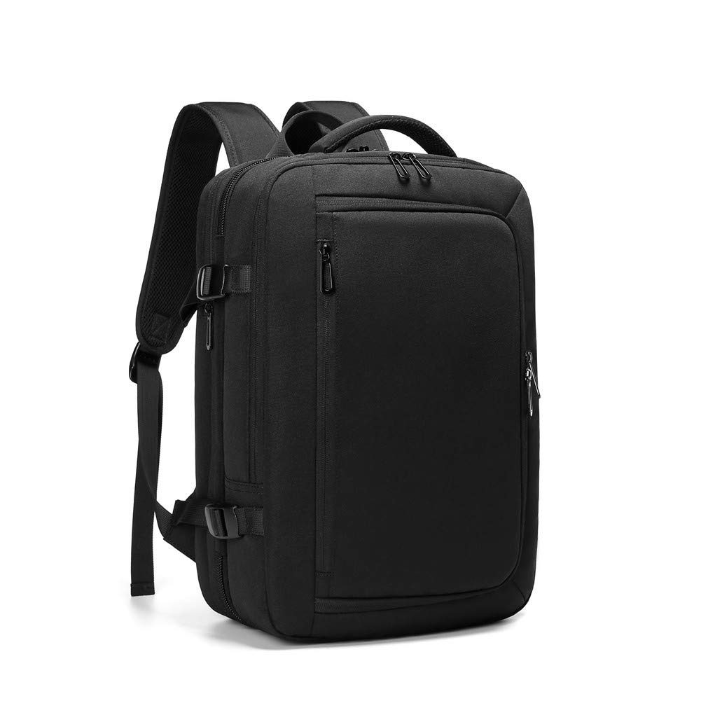Mens Laptop Backpack 15.6 inch,Expandable Business Travel Bag with USB Charging Port