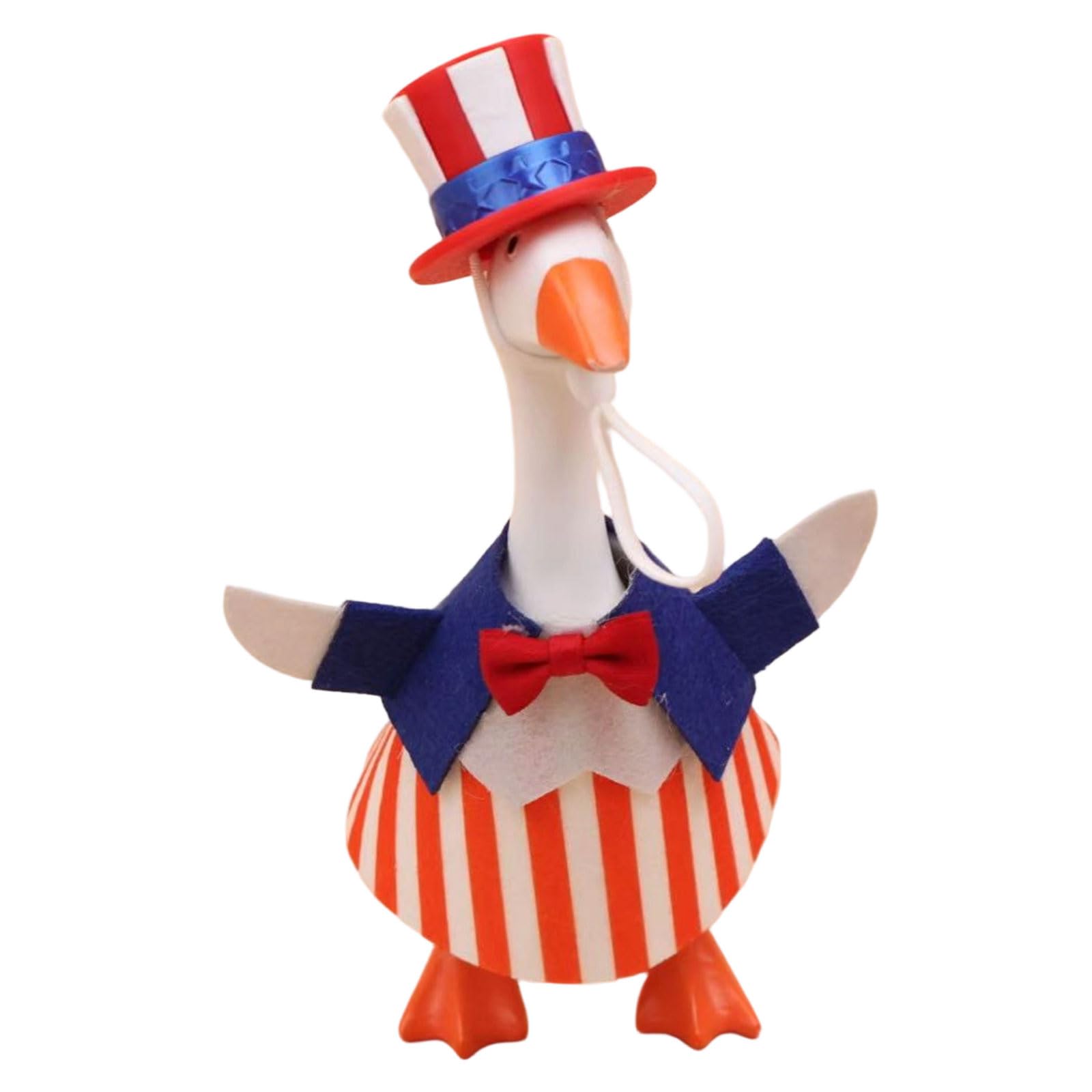 Elnwnnkc Independenceday Felt Costume Accessory For 7 Inch Tabletop, Look Outfit Set For Display Decor Accent Figurine Clothes Felt Tabletop Costume Desk Accessory Room Display Shelf Accent