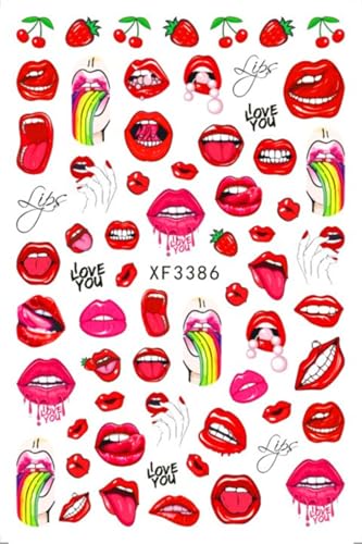 Mor Tırnak Süsleme Stickerı, Dövme ve Tattoo