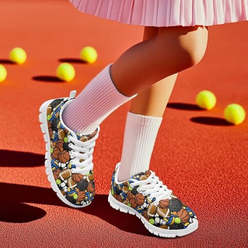 Cumagical Kids Casual Running Shoes Breathable Mesh Upper Lightweight Flexible for Everyday Wear4