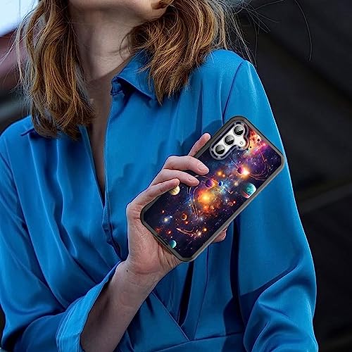 GFEWYTJYJ for Galaxy A54 5G Case,Shockproof 3-Layer Full Body Protection Rugged Heavy Duty High Impact Hard Cover Case for Samsung Galaxy A54 5G 6.4 inch,Space Planet - image 7