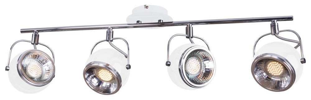 Faretto Da Giardino HEITRONIC 35919 Con Picchetto In Acciaio Inox - IP65, 20W, Attacco GU10, Altezza 34,5 Cm