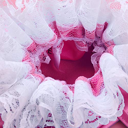 Hedmy Men's Sissy Pee Wee Chastity Cover Silky Satin Lace Drawstring Pouch C-String Briefs Underwear3