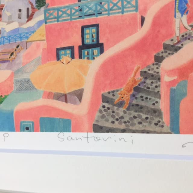 Amazon.co.jp: Santorini 栗乃木ハルミ (くりのきはるみ) 絵