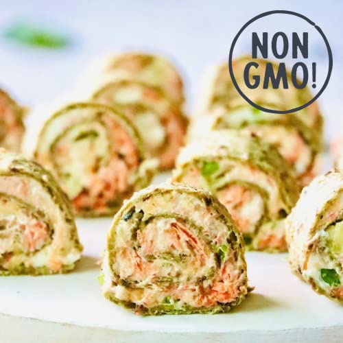 Angelic Bakehouse Spring Kale & Spinach Garden Wraps/Tortillas, Â€“ Sprouted Whole Grain Tortillas Â€“ Vegan, Kosher And Non-Gmo, 9 Ounce (Pack Of 3) #TOP4