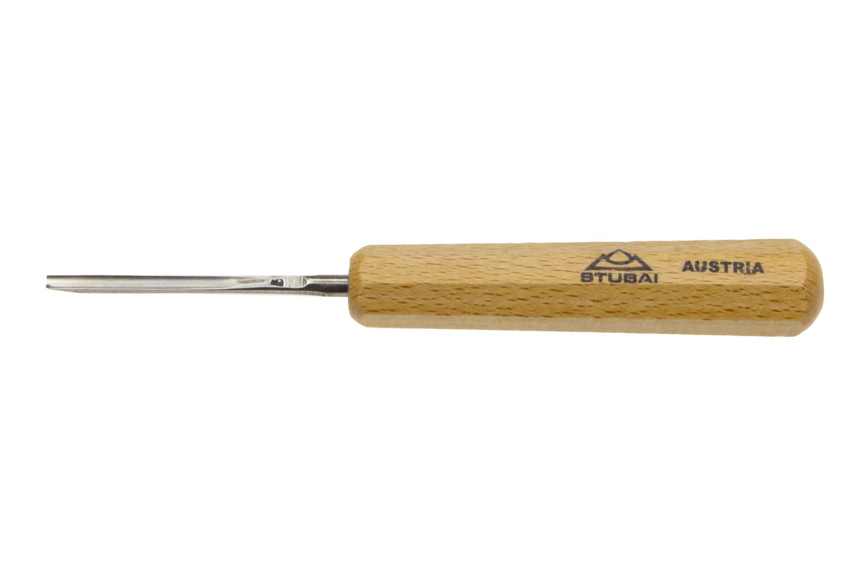 Stubai 585606 Confezione Mini Sgorbie Manico, 100 mm, 6 Pezzi