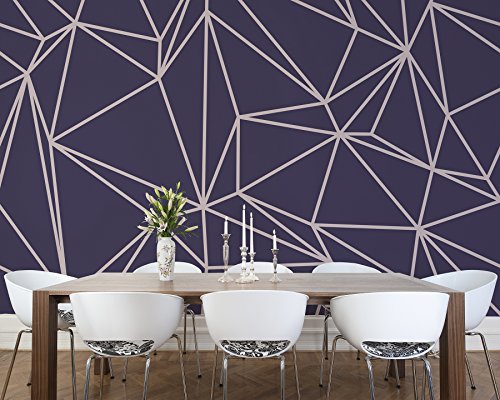 Wall Rogues FDM50579 Purple Vertex Wall Mural - Image 2