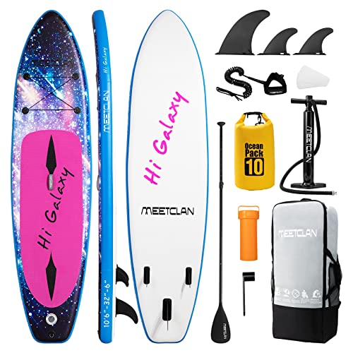 MEETCLAN Inflatable Stand Up Paddle Board