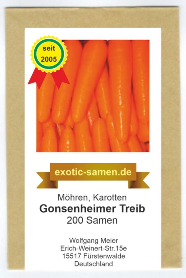 Mhre - Karotte - Gonsenheimer Treib (200 Samen) : Amazon.de: Garten