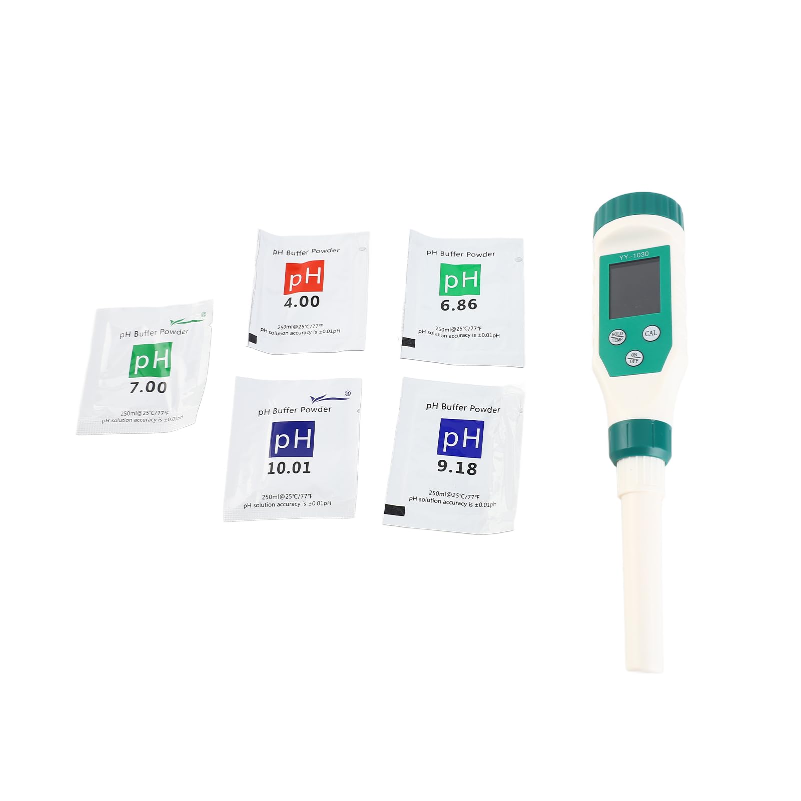 Medidor de pH Digital para Alimentos y sólidos Blandos con Control de aplicación Bluetooth 5.2 - Rango de pH 0.00 a 14.00 - Electrodo Tipo punción - Compensación automática de