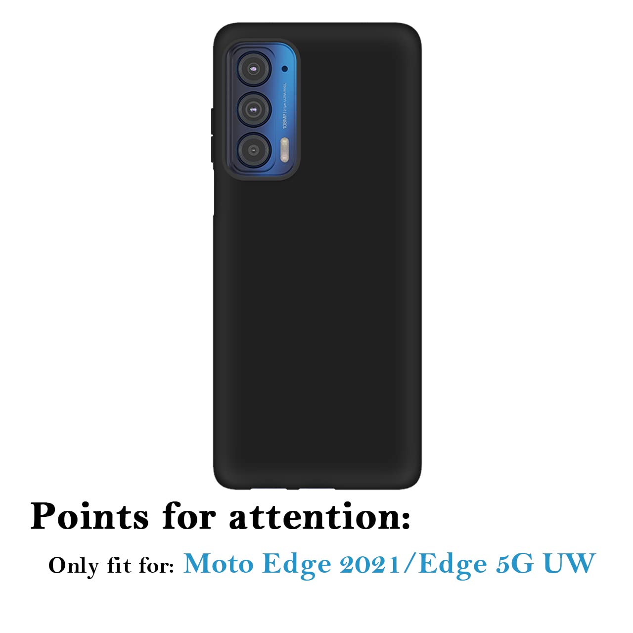 Amazon.com: YahCase Custom Phone Case for Motorola Edge 2021/Edge 5G UW,  Customized Personalized Photo Text Name Phone Case Anti-Scratch Soft  Protective TPU Phone Cover Black : Cell Phones & Accessories