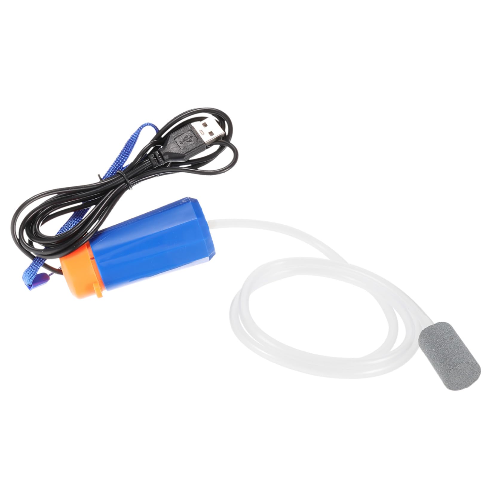 YARNOW Bomba De Oxigeno USB Estante para La Cabeza Organizador De Tapa De Olla para Puerta De Armario Cordón De Cadena De Llave Tanque Arruga Pecera Atrapar Ahorrador Abdominales