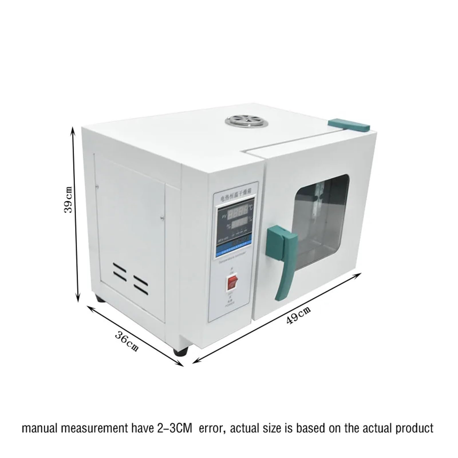 Forno for Armadio di Essiccazione con Display Digitale Industriale 16L 500W 2 Strati Forno di Essiccazione Elettrico A Temperatura Costante da Laboratorio(Galvanized)