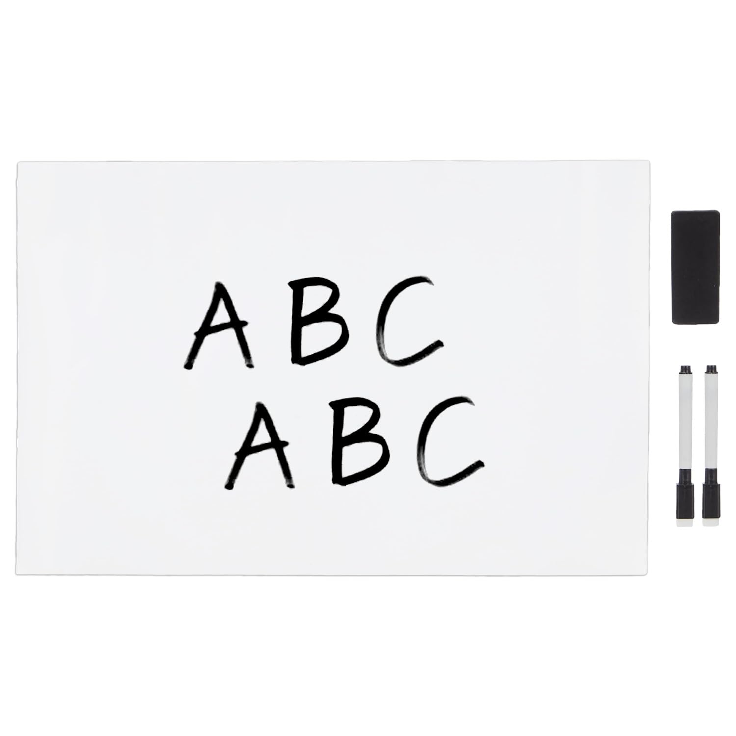 Amazon Basics Magnetic White Board Planner Sheet (17 x 11 inches/43 x 28 cm) | Daily Routine, Reminders, Notes, and more | for Kids and Adults