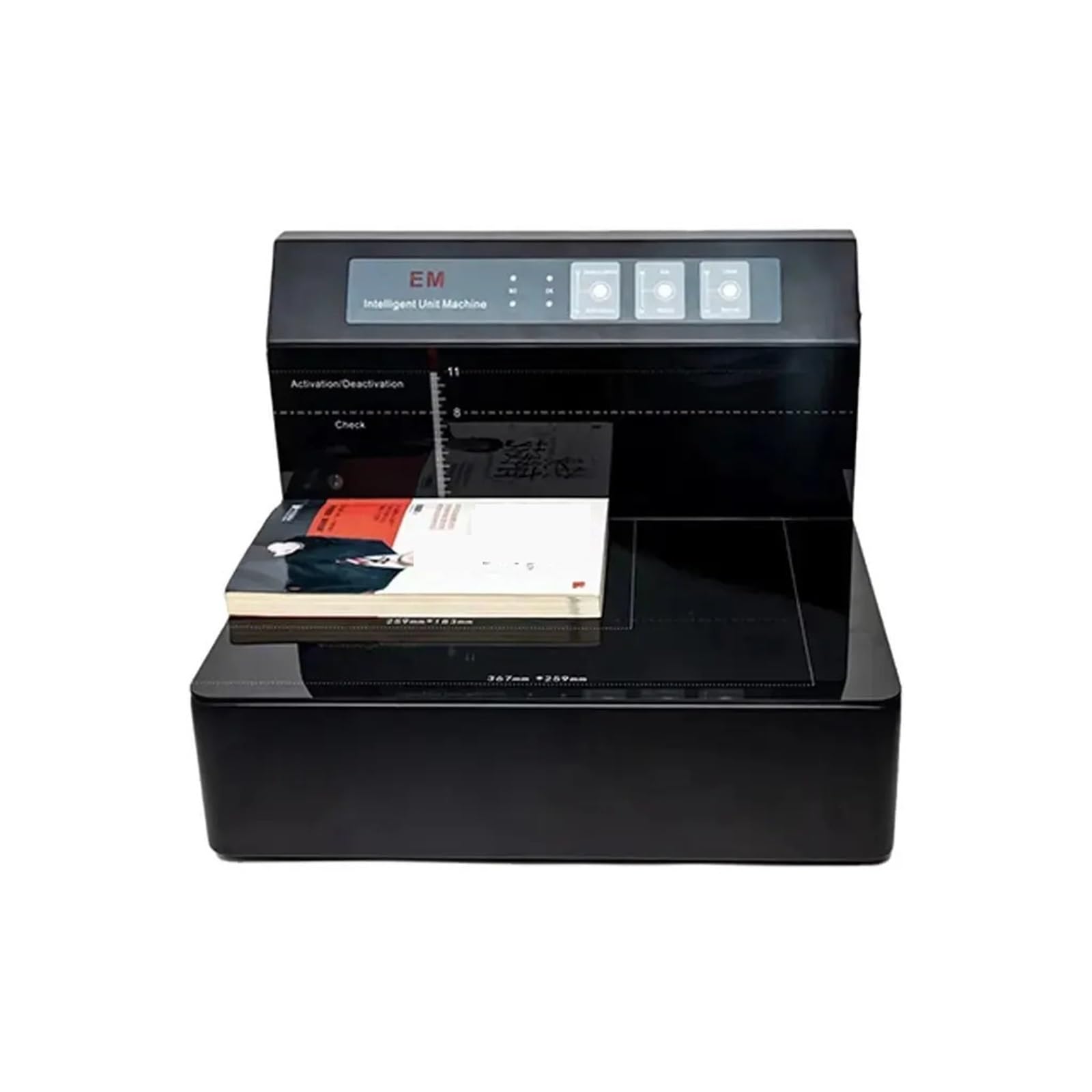 LNHHG EAS Alarm Deactivator EM Strip Deactivator Magnetic EM Library System Book Store Anti-theft Activator EM Strip Demagnetizer