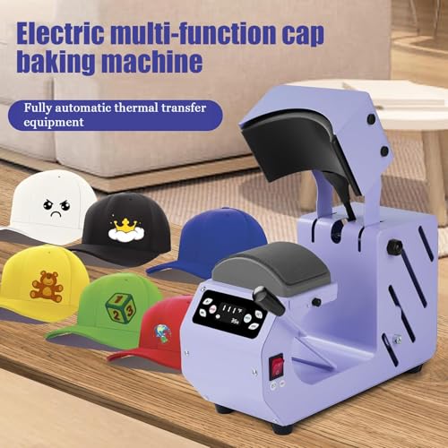 Máquina termofijadora automática para gorras 2 en 1 miniatura 2