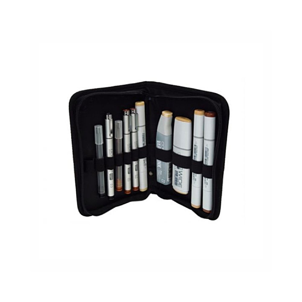 Copic Markers Ciao Sketch Wallet, Sepia Ink