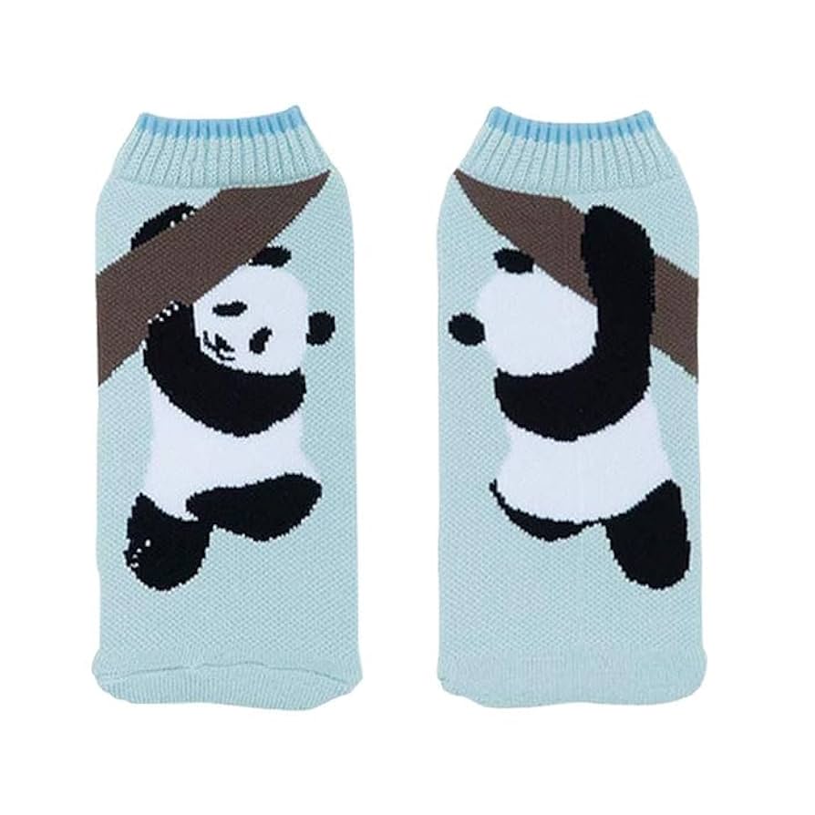 ハンドメイド　オーダー　水筒　カバー　パンダ ハンドメイドオーダー水筒カバーパンダ