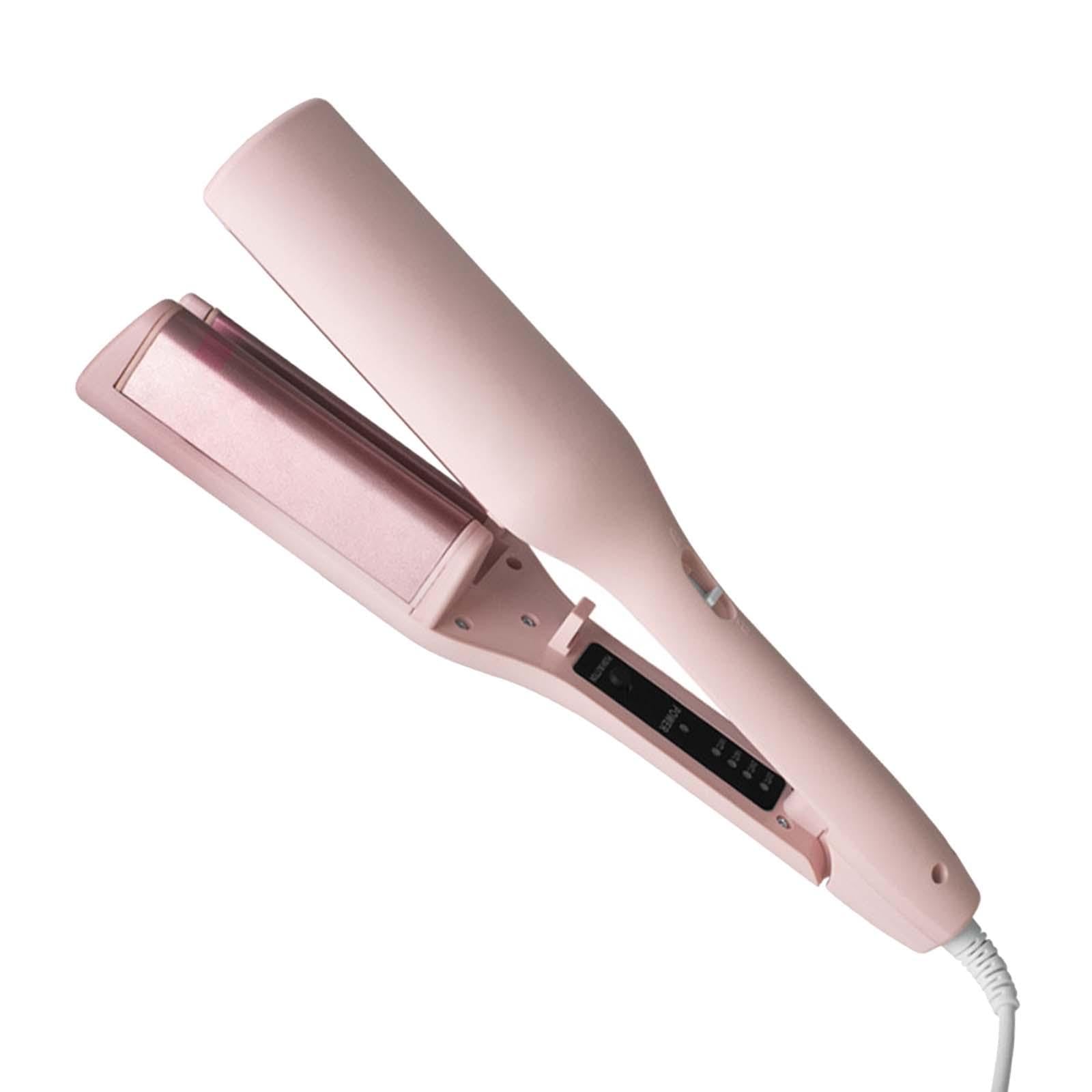 Enakshi® Wave Curling Iron with 4 Gears Crimper Hair Iron for Wedding Travel Beginner Pink|Health & Beauty | Hair Care & Styling | Straightening & Curling Irons-image-15