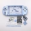 NEW Replacement Sony PSP 2000 Console Full Housing Shell Cover With Buttons Set -Light Blue.