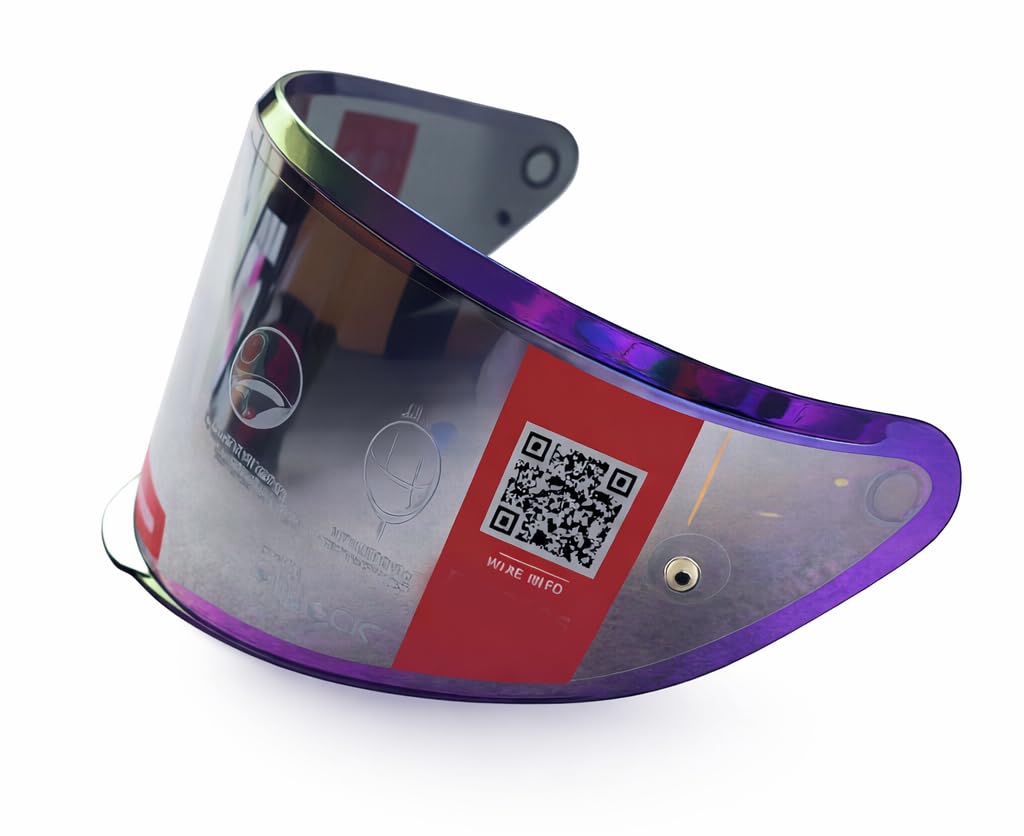 LS2, Visera para casco moto FF820 RAPID III, Iridium Arcoiris