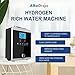 Water Ionizer and Water Purifier Machine,PH 3-11 Alkaline Acid Water Machine,Up to -800mV ORP, 8000 Liters Per Filter,11 Plate Electrode,Regulation Valve to Control PH and ORP/Auto-Cleaning
