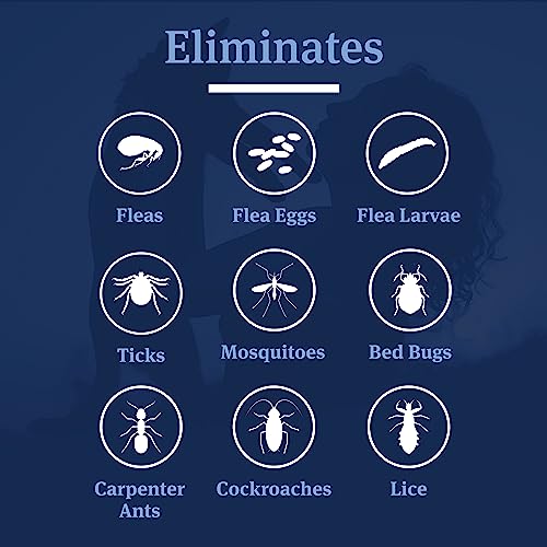 Image of PetArmor Home Fogger, Kills Fleas, Ticks, Mosquitoes & Other Listed Insects, Helps Eliminate Pet Odor, Clean Fresh Scent, Protects for 7 Months, 3 2oz Canisters