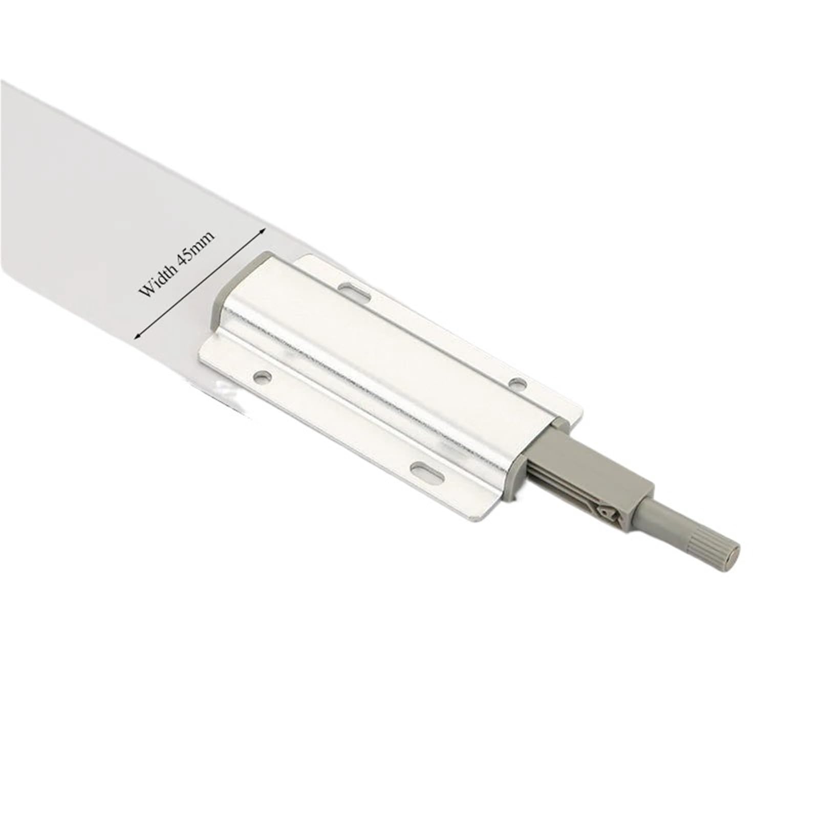ZONSHJDKR Magnetic Latches Kitchen Cabinet Catches Door Stop Closer Drawer Soft Quiet Damper Buffer to Open System