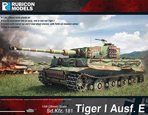 28mm Rubicon Models: Tiger I Ausf E by Rubicon Models