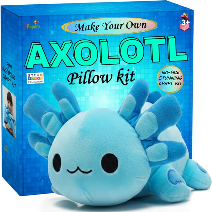 Axolotl Plushie Kit