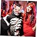 IMIKEYA Half Face Animal Mask Pig Pig Mask for Party Festival Pink Cosplay Fancy Ball