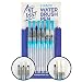 Water Brush Pen - Nylon-Hair - Assorted-Tips - Set of 6