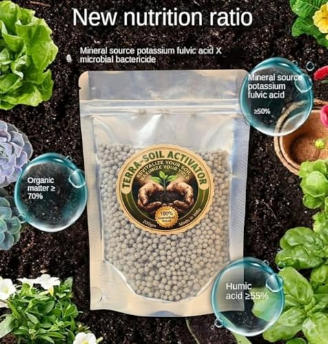 Image of Soil Activator 200g - Premium Organic Soil Conditioner & Growth Booster | Revitalizes Tired Soil, Maximizes Crop Yield & Promotes Root Health | 100% Natural Fertilizer for Home Garden (2)