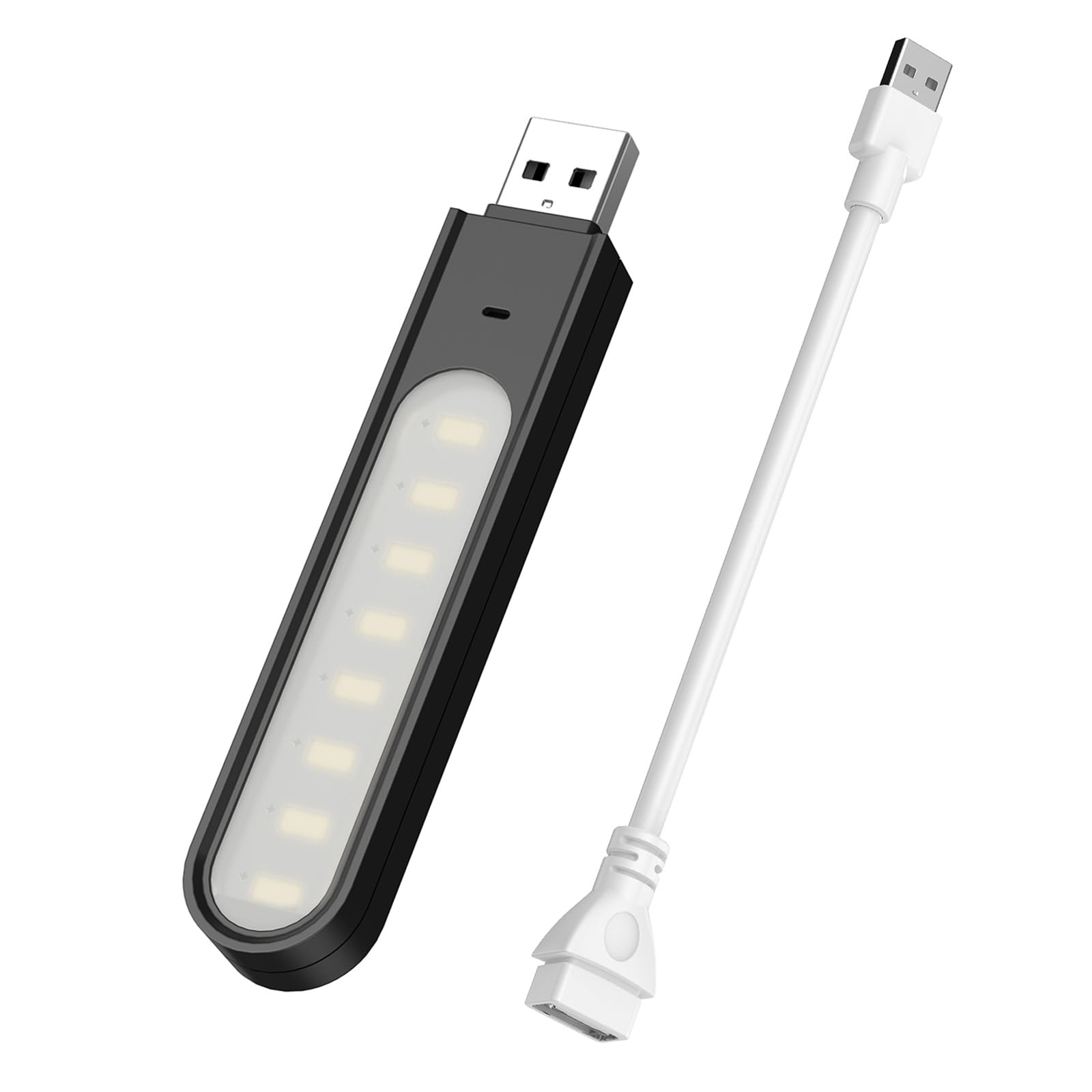 HDOYTXXM USB LED Light Portable Small Book Reading Lamp for Computer Flexible Bendable Night Laptop Desk USB Book for Computer