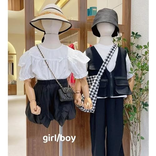 Buste de couture enfant 6 ans haute finition avec base or - 4