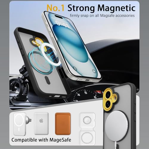PinLiSheng Magnetic for iPhone 16 Case Black - image 8