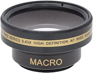 PRO Wide Angle with Macro Lens for Sony HDR-CX110 HDR-CX150
