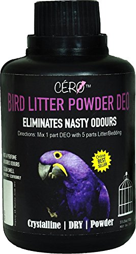 CERO Bird Litter Powder DEO to Eliminate Nasty Odours from Bird Litter/Bedding (100g) (B01MT4W2PD) Amazon Price History, Amazon Price Tracker