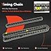 A-Premium Engine Timing Chain Kit W/Tensioner & Guide Rail [DOHC, L4 2.5L] Compatible with Nissan Altima 2002 2003 2004 2005 2006, Sentra 2002-2006