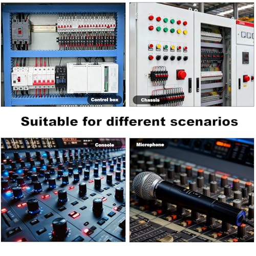 Mini interruptor deslizante SPDT con perilla alta vertical para un control preciso en PCB 6